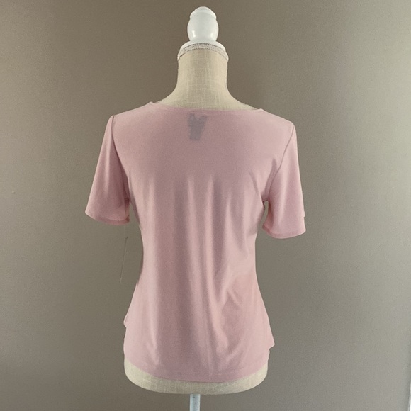Clara Sun Woo Rose Side Cinched Top - Picture 3 of 5